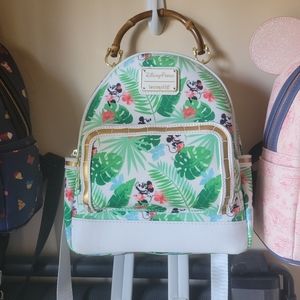 Mickey and Minnie tropical Loungefly